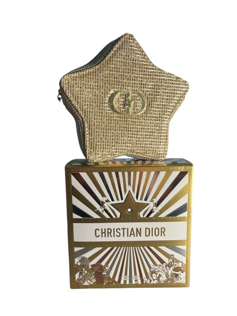 Dior star zip beauty pouch (beauty line)